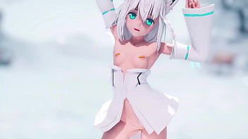 [MMD] S h i r a k a m i Fubuki [Marine Bloomin&#039]