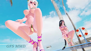 MMD R18 Kangxi Illustrious Chocolate Cream