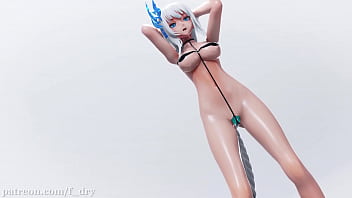 MMD R18 Venom Micro Bikini Kawaii Strike