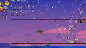 TERRARIA HOMBRES LES DAN DUROS POR LA EMPERATRIZ XDXDXDXD