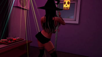 Jozie Dark Halloween Tease Sims 4 Porn Video