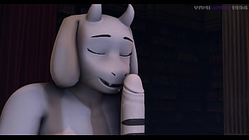 Toriel le chupa la pija a Asriel