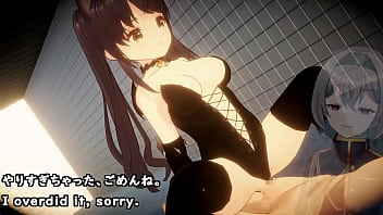 In the Metro Exit ,It force you to ecchi absolutely[trial ver](Machine translated subtitles)played by Silent V Ghost