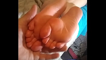 My wife&#039s perfect little feet. Listening to High Water Gamble