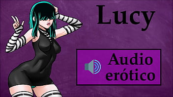 JOI hentai con Lucy. Sexo en la primera cita.